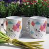 tf071-Design Mug 2p-Colorful Balloons and Flying