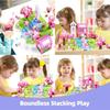 Magnetic Building Blocks Mine World Magnet Princess Castle Blossom Cave Plant Zombies Cubes Set Brick Cube Toys Children Gifts