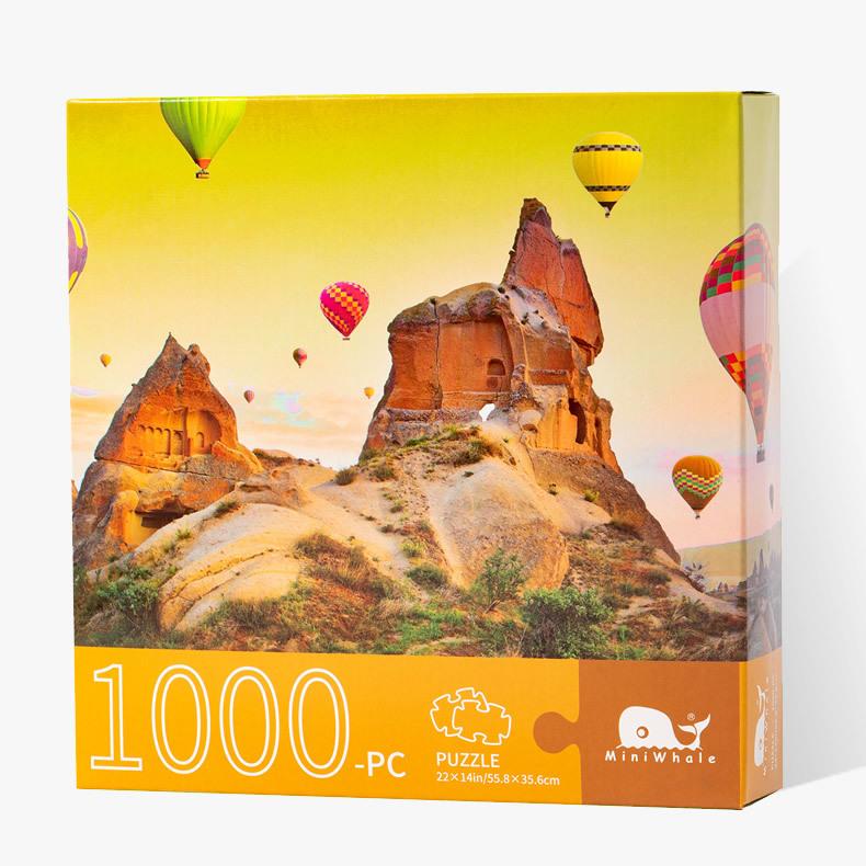 

New High-Quality Puzzle 1000 Paper, Landscape City Oil Painting Puzzle 1000 Pieces