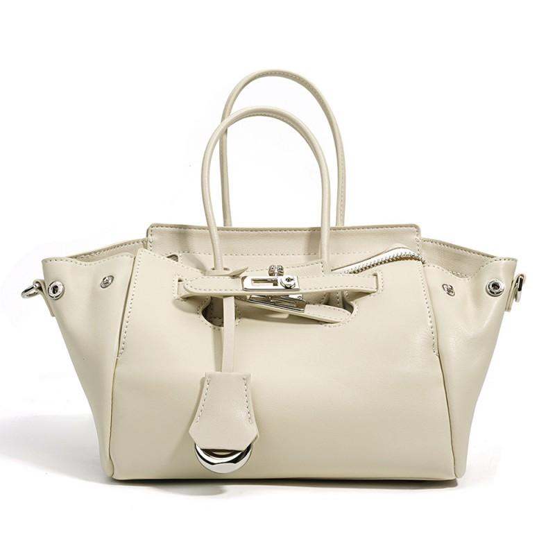

High End Leather Motorcycle Bag Large Capacity Handbag Versatile Women s Commuting Fashionable Trendy Single Shoulder Crossbody 20x10x15cm