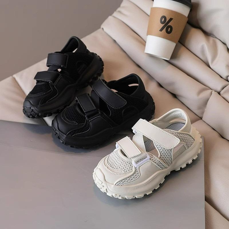 Unisex Kids Breathable Sports Sandals, Casual Half Shoes For Boys Girls Toddlers