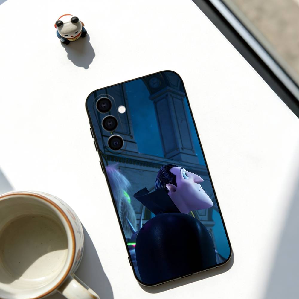 

Dracula from Hotel Transylvania Phone Case For Samsung Galaxy A73,A72,A71,A70,A53,A52,A51,Soft Black Cover Samsung a71 5g