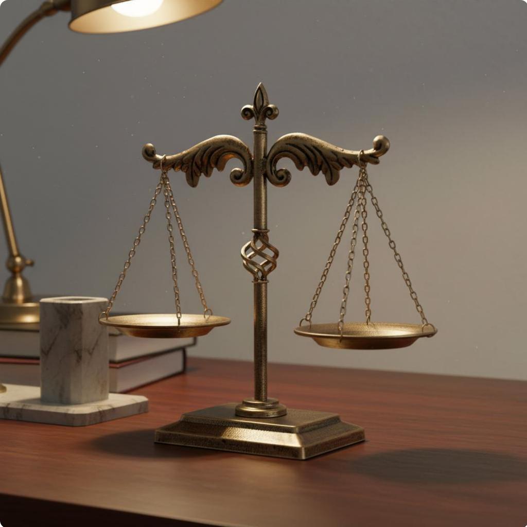 Decorative Balance of Fairness Versatile Balance of Fairness Sculpture Decorative Balance Scale Handmade Vintage Balance Scale