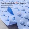 Household Bathroom Non-slip Toilet Anti-slip Mat Bath Toilet Floor Mat Bathroom Anti-fall Mat Bathtub Massage Mat