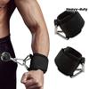 2pcs Adjustable Fitness Wristband with Anti-Slip Design | Heavy-Duty, Suitable for Cable Machines, Weightlifting, Pull-Ups, Gym