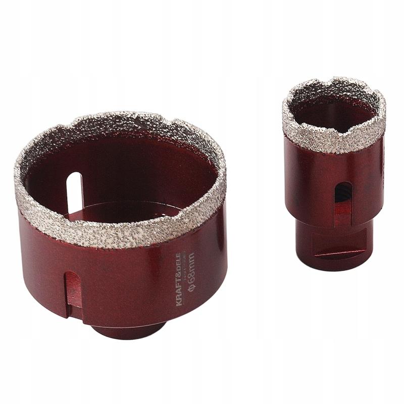 Diamond Hole Saw Crown for Porcelain Tiles M14 Set 6,8,10,35,68 + Adapter