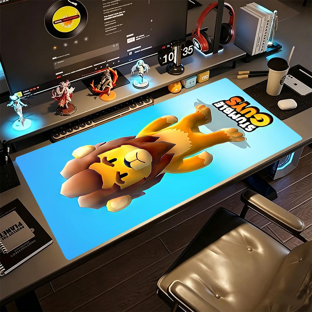Stumble Guys Gaming Mouse Pad Desk Mouse Pad Office Mouse Mats Nonslip Rubber Bottom Perfect Gift For Gamers