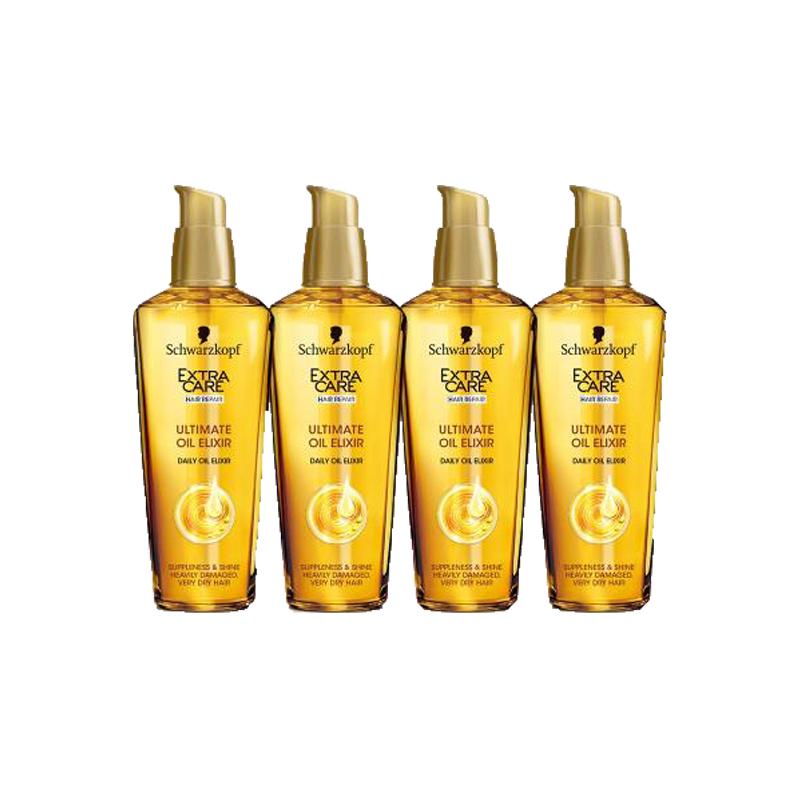 Schwarzkopf Jinzhirun hair care essential oil repair / 75ml*4 золотой