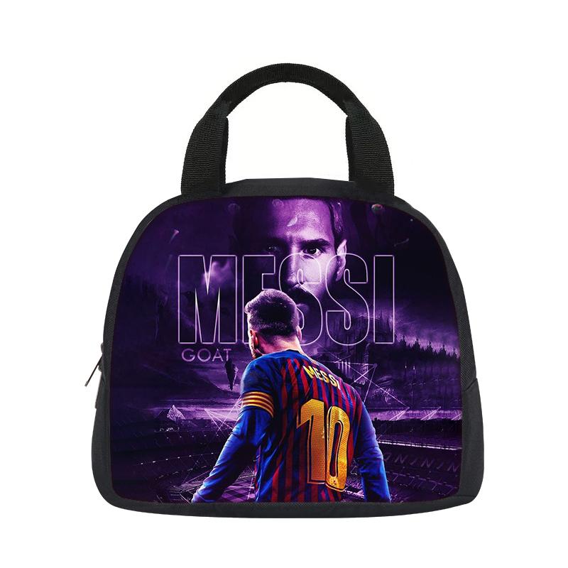 Pen Carrier Football Star Pupil Big Capacity School Supplies Zip Pencil Pouch Haaland Pattern Pen Case Makeup Bag
