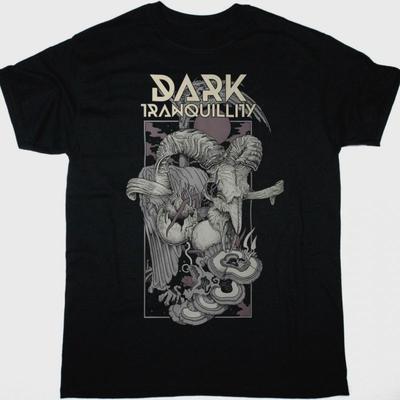 DARK TRANQUILLITY RAMSKULL T-Shirt Grafica Unisex S-5XL Nera
