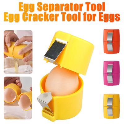 2/4/6Pcs Egg Opener Eggshell Cutter for Eggs Handheld Egg Cracker Tool Multifunctional Eggs Breaker And Separator Lightweight Kitchen Gadget