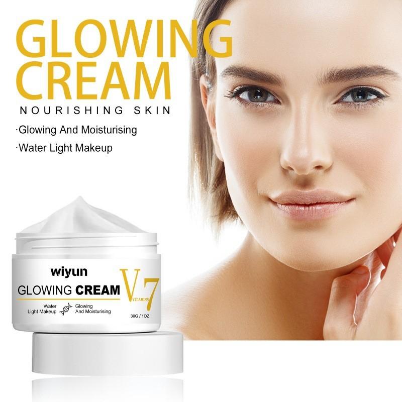 Wiyun Brightening V7 Cream For Enhanced Skin Texture And Hydration With Formula Antiwrinkle