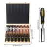 7Pieces Wood Carving Chisel Set Woodworking Wood Chisels Carving Wood Graver Gouge Carpenter 6/10/12/19/25/32/38mm