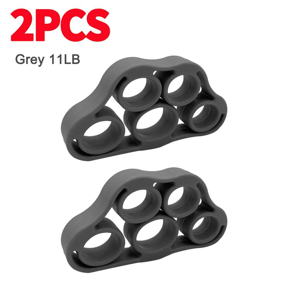 1/2/3Pcs Silicone Finger Gripper Hand Grip Wrist Stretcher Resistance Band Five Finger Expander Elastic for Gym Fitness Training