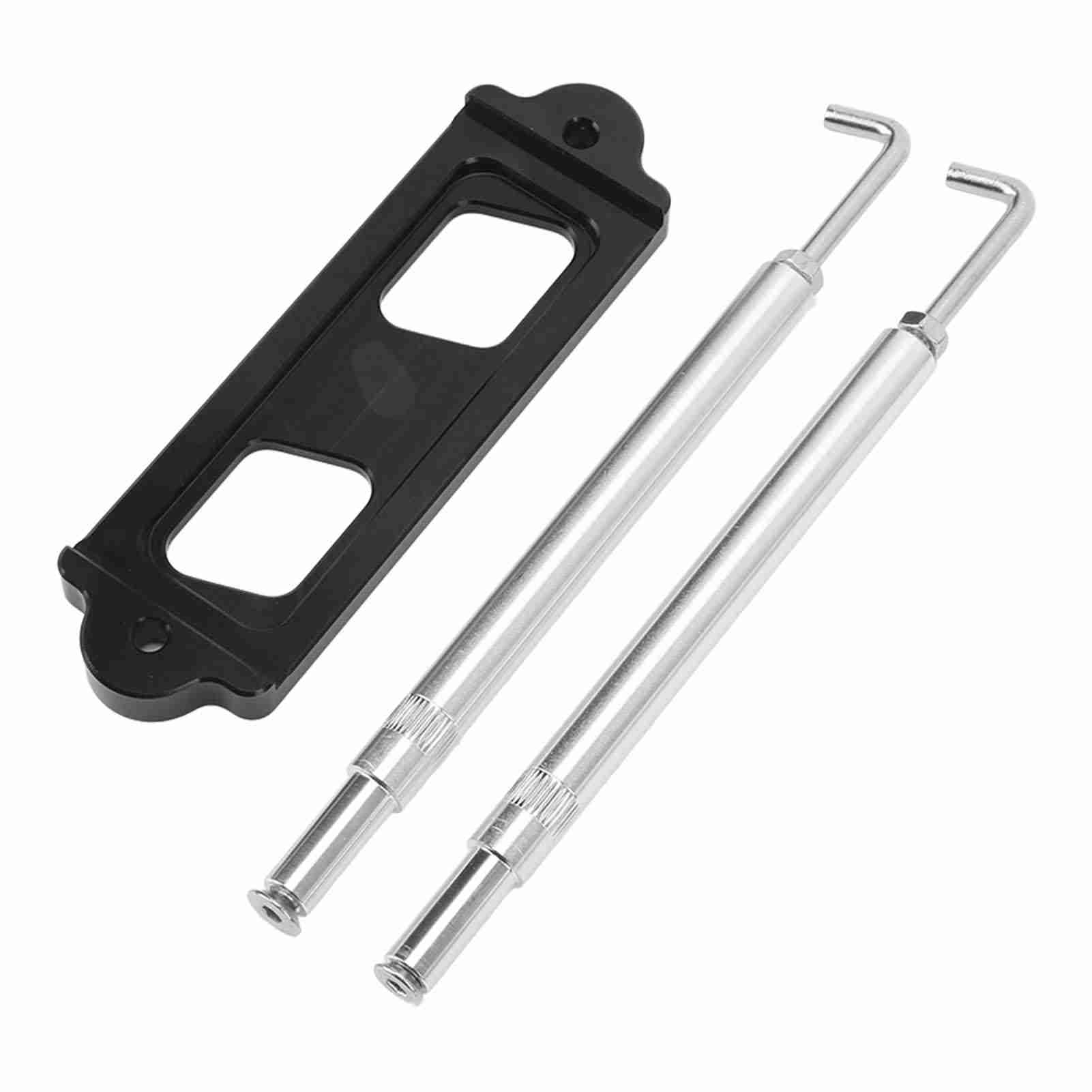 

Battery Tie Down Kit T6061 Aluminum Car Battery Holding Retaining Clamp Replacement for Civic Acura