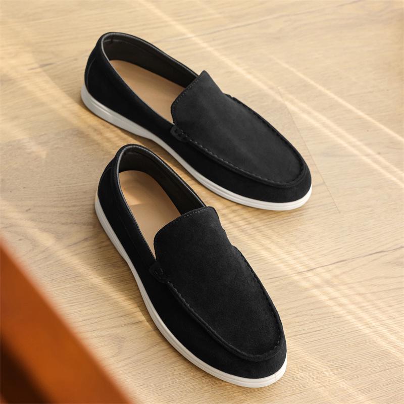 2025 Men's Summer Korean Style Casual Canvas Loafers - Soft Sole for Youth