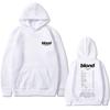 European Size Oversized Hoodie with Gold Rap Pattern