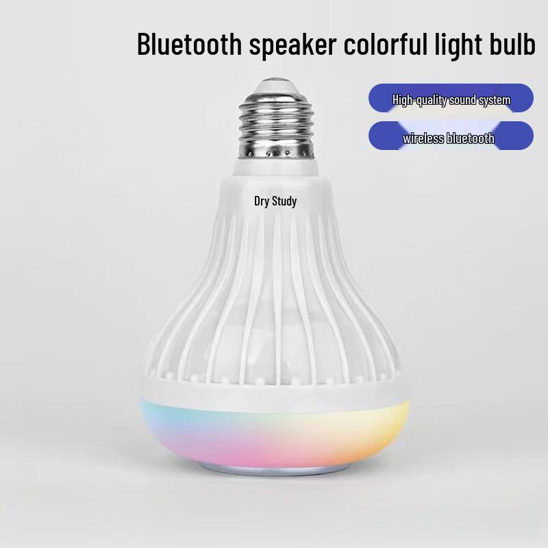 

ZN-22 Bluetooth Speaker Bulb: Remote-Controlled, Seven-Color, High Brightness, Plug-and-Play Atmosphere Light