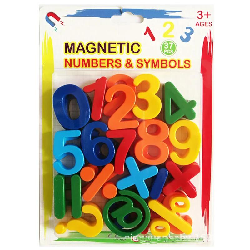 Spielzeug Lernspielzeug 26 Stück Magnetische Lernbuchstaben Kunststoff Kühlschrankaufkleber Kleinkinder Lernen Rechtschreibung Zählen Kinder