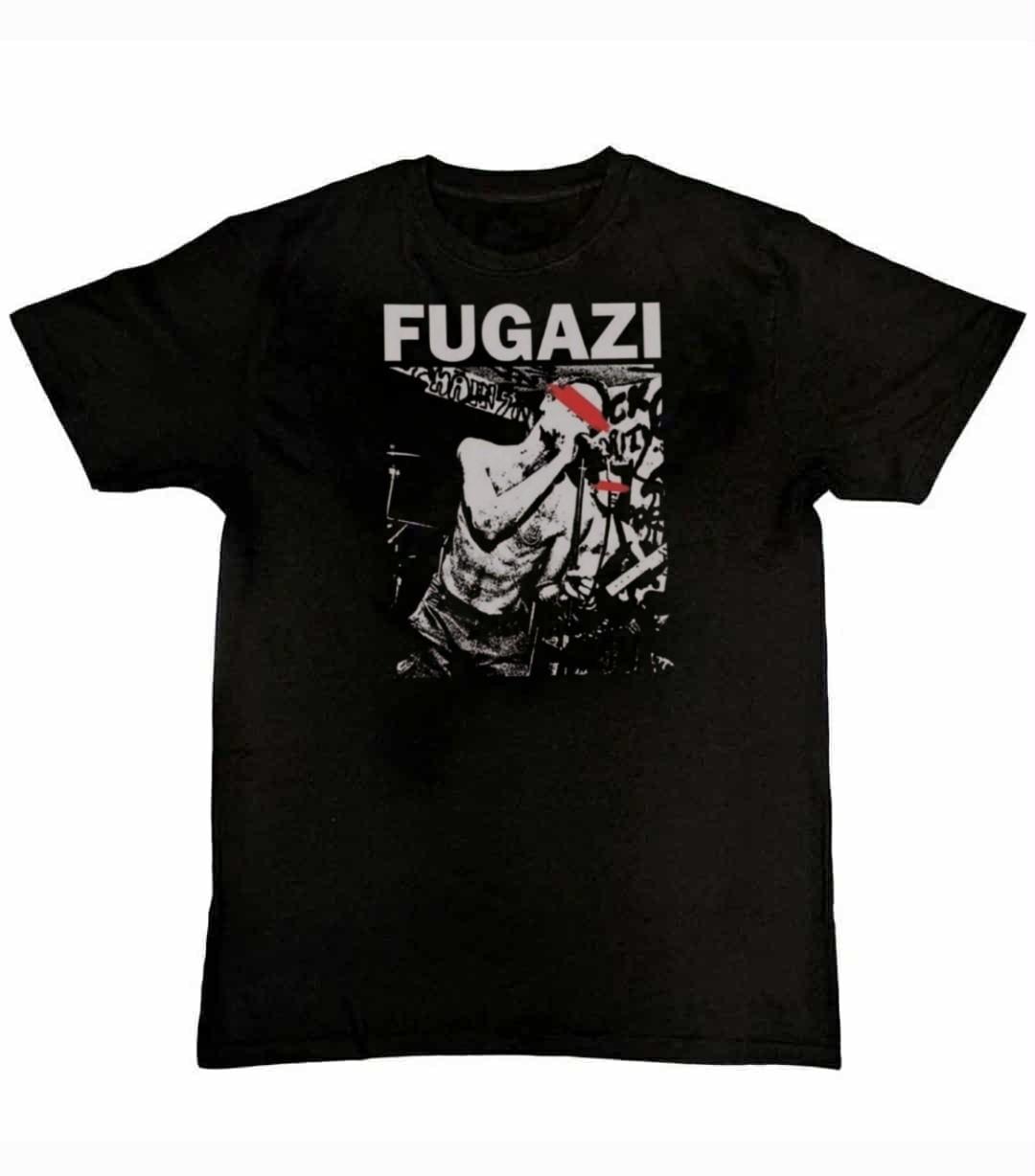Fugazi Band Fugazi Retro Graphic Print Unisex Mens T-Shirt S M L XL 2 3 4 XL L