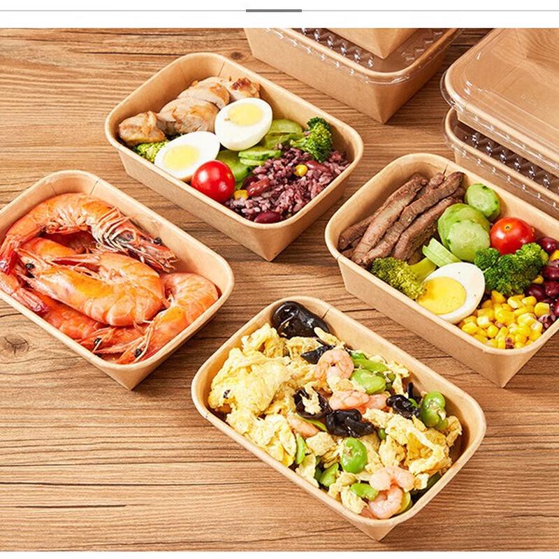 Einweg-Kraftpapier-Essensbox