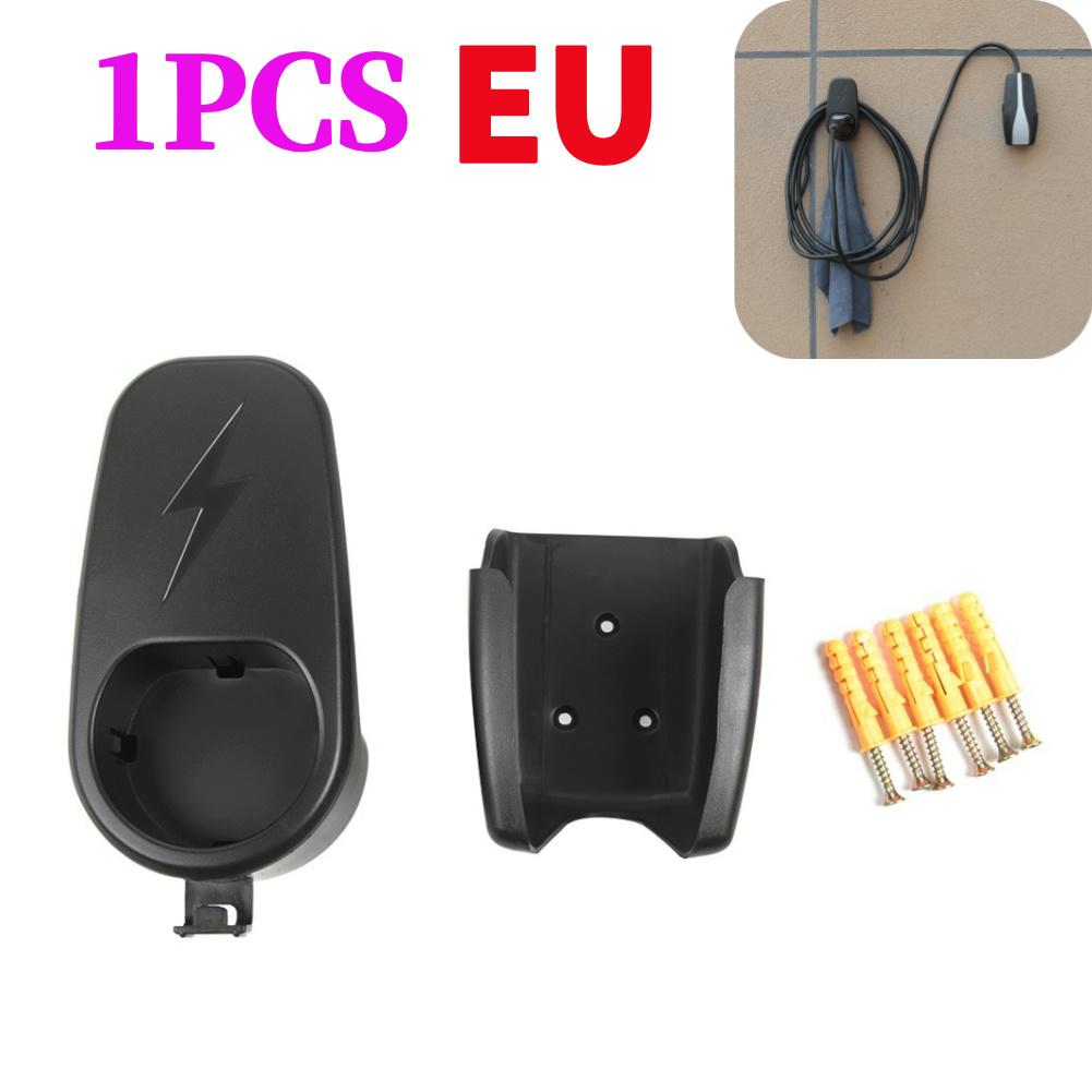 1-2 Stück Autoladegerät Steuerhalter mit Chassis-Halterung Ladekabel Wandhalter Ladeständer für Tesla Model 3 Y Autoteile