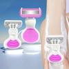 New 6-Layer Women's Razor – Manual Shaver for Body and Armpit Hair Removal