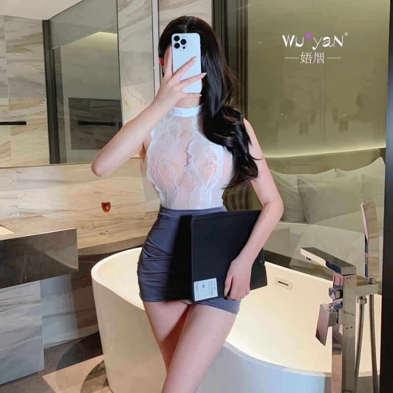 Sexy underwear pure lust underwear abstinence free qqn secretary hip skirt sexy c pajamas uniform