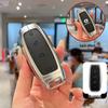 Denza D9/N7/N8 Key Case: Metal Leather Protective Shell with Buckle for Men & Women
