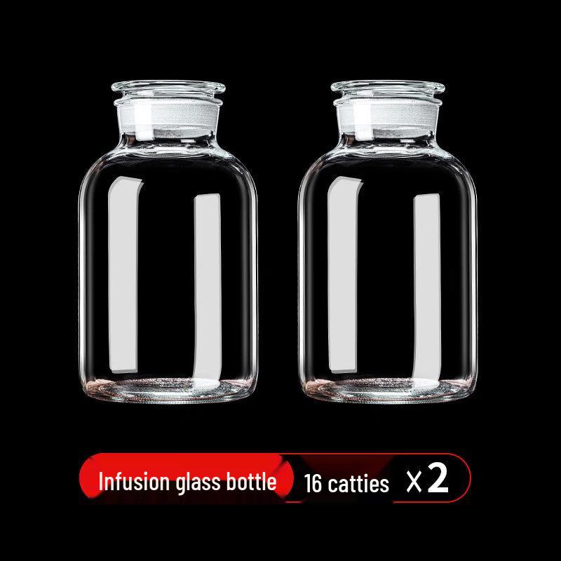 

Anditai Frosted Glass Fermentation and Storage Jar