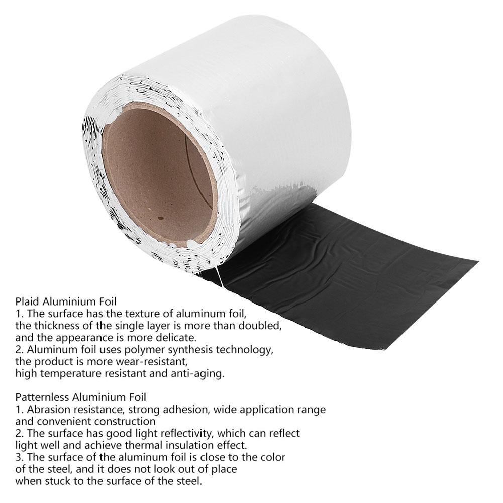 10x500cm Aluminium Foil Waterproof Strong Adhesive Tape for Roof Wall Cracks Leak Repairing