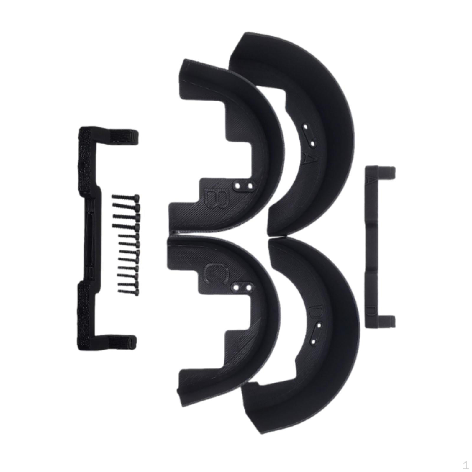 

4Pcs Front Rear Liners Replaces Lightweight Simulation Lining Decoration Splashing Guards for 14303