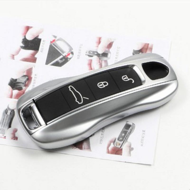 Car Styling ABS Key Case Key Cover Auto Accessories for 2017-2018 Pa+nam+era