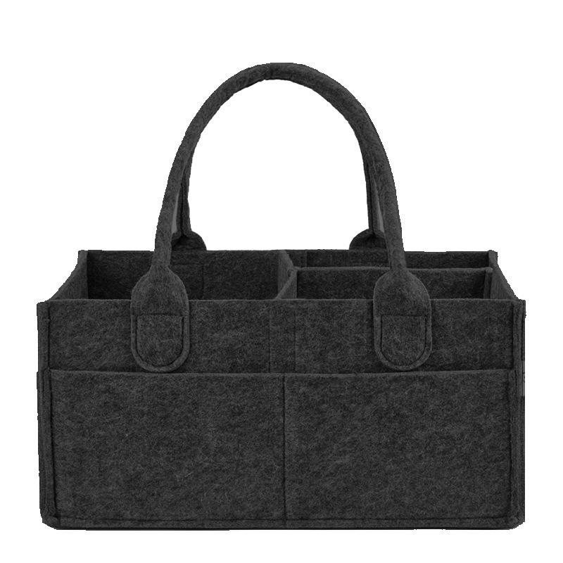 Große Filz-Windeltasche - Outdoor-Aufbewahrung & Kleinkram-Organizer für Mütter