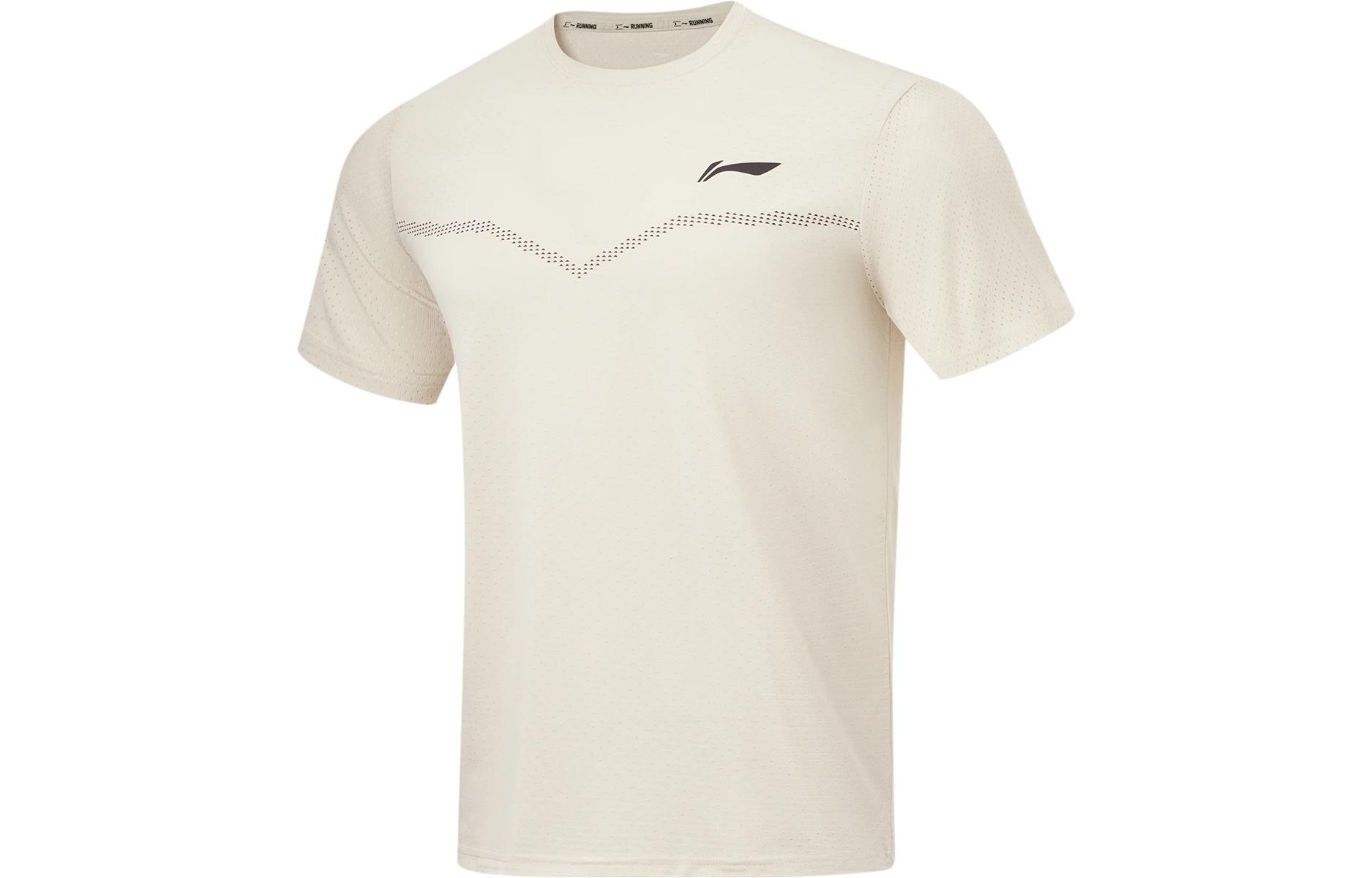 Li Ning T Shirt Men s Moonlight Gray ATST535-3 2XL