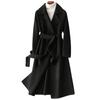 Double-sided Cashmere Coat Women's New Slim-fitting and Thin Long High-end Woolen Coat