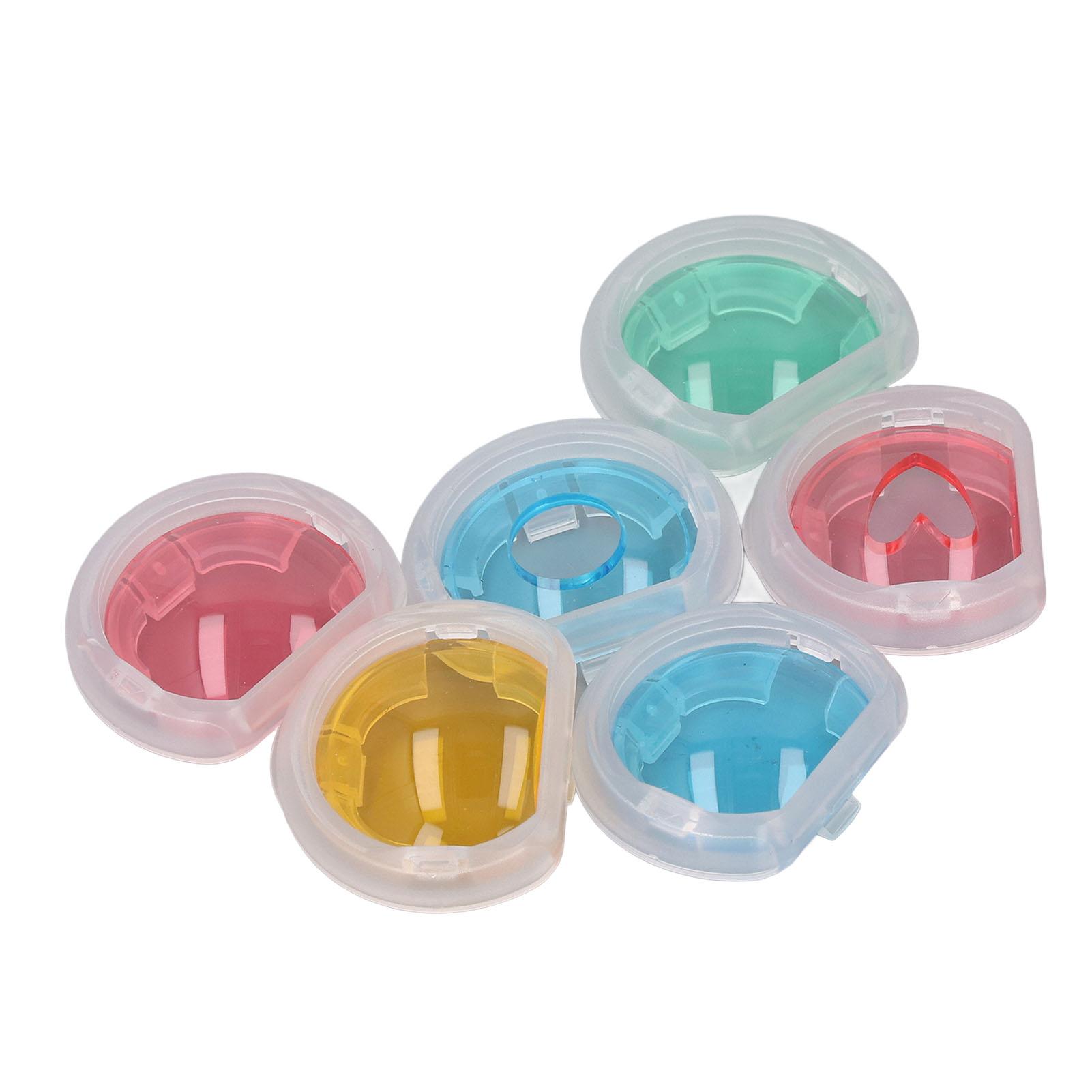 

Набор макролинз 6 цветов Набор цветных макрофильтров для моментальной камеры Instax Mini 11