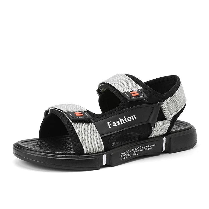 Fashion Mens Beach Sandals Summer Anti Slip Outdoor Hiking Shoes Casual Open Toe Male Slippers Lightweight