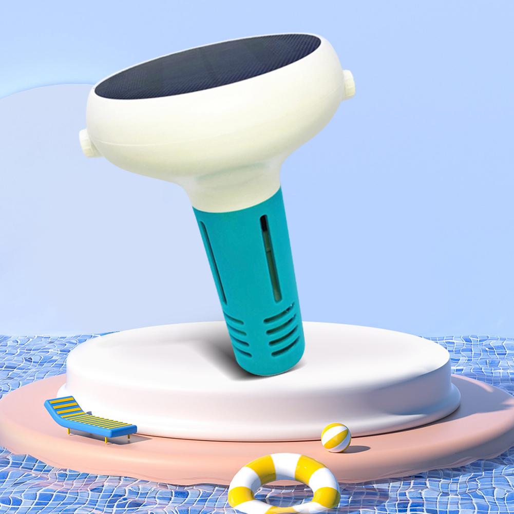 Intelligent Chlorin Meter 7-IN-1 PH/ORP/EC/TDS/Salt/Temp/CL Solar Powered Swimming Pool Water Tester for Swimming Pool