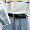 Women's Simple and Fashionable Korean Student Fashion Korean Casual Thin Soft Belt Women's Trendy Trouser Belt Women's Pin Buckle