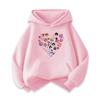 Kids Girls Sajaboys Kpop Rumi Zoey Mira Print Long Sleeves Hoodies