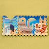 Chinese City Souvenir Stamps: Beijing, Wuhan, Shanghai Metal Fridge Magnets
