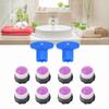 8PCS Plastic Flow Restrictor M16.5mm Tap Water Nozzle Practical Sink Faucet Aerator  Kitchen