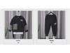 Jungen Frühling/Herbst Zweiteilige Sportbekleidung: Fake Zweiteiliges Sweatshirt & Freizeithose für Kinder