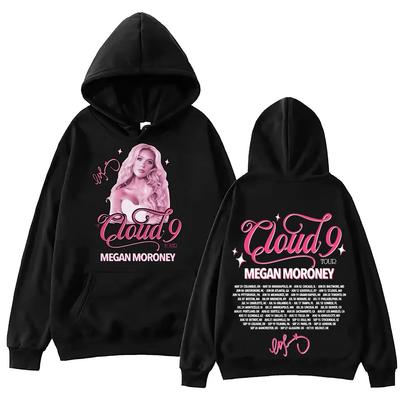 Megan Moroney Cloud Tour 2026 Hoodie Mann Frau Harajuku Langarm Pullover Oberteile Sweatshirt Geschenk Y2K