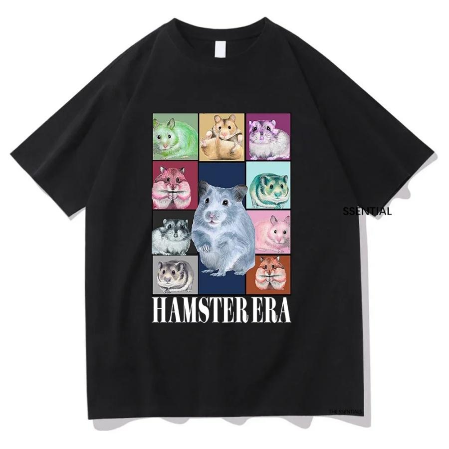 

Eras Tour Hamster Tshirt Funny Retro Men_Women Clothing Harajuku T-shirt Unisex Vintage Kawaii Cotton Tops Graphic T Shirts XXXXXL різнокольоровий