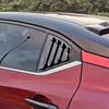 For Nissan Sentra/Sylphy - ABS Plastic Window Quarter Louver Scoop Cover Side Vent Shutter Trim Car Adhesive Accessories
