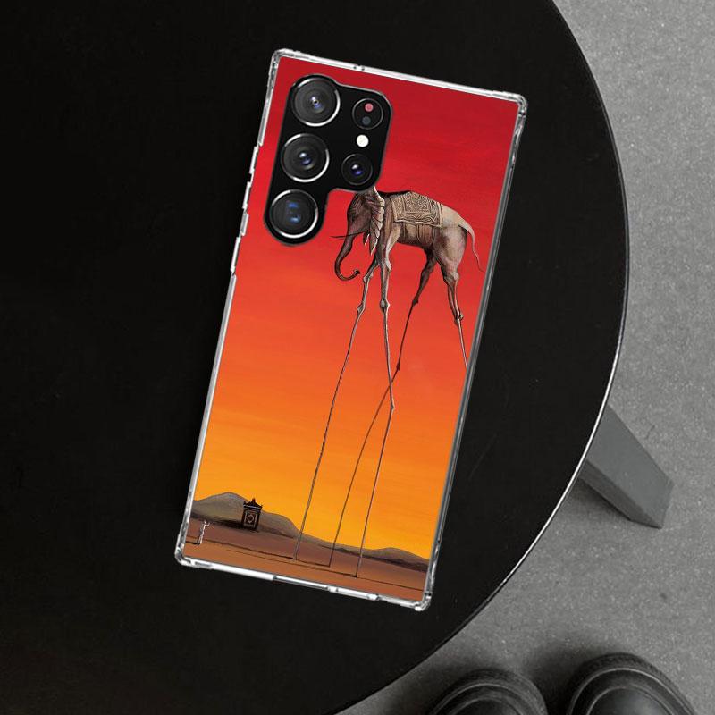 Salvador Dali Art Phone Case Cover for Samsung Galaxy S26 S25 Edge S24 S23 Ultra S22 Plus S21 FE S20 + Art Customized Fundas Gal