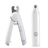 2 In 1 LED Electric Pet Nail Clipper and Nail Grinder Cat  Trimmer Prevent Damaging Bloodline Safe Pet Nail Care Kit
