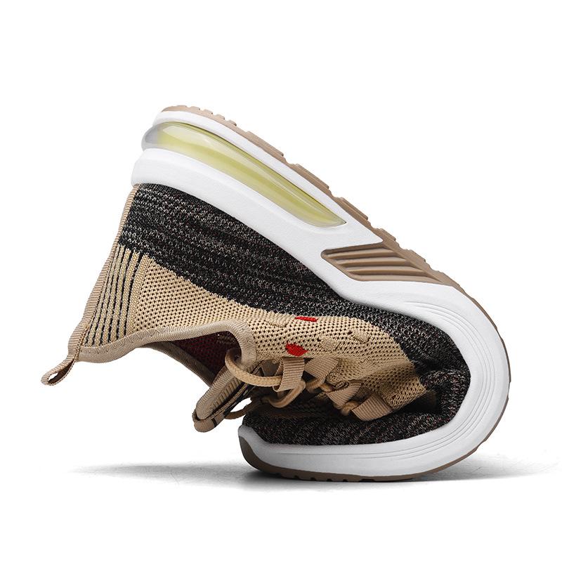 Moda 2024 Nowe Męskie Buty Sportowe Wiosenno-Jesienne Edycja Koreańska Trend Mody Buty Codzienne Oddychające i Wygodne Buty do Biegania